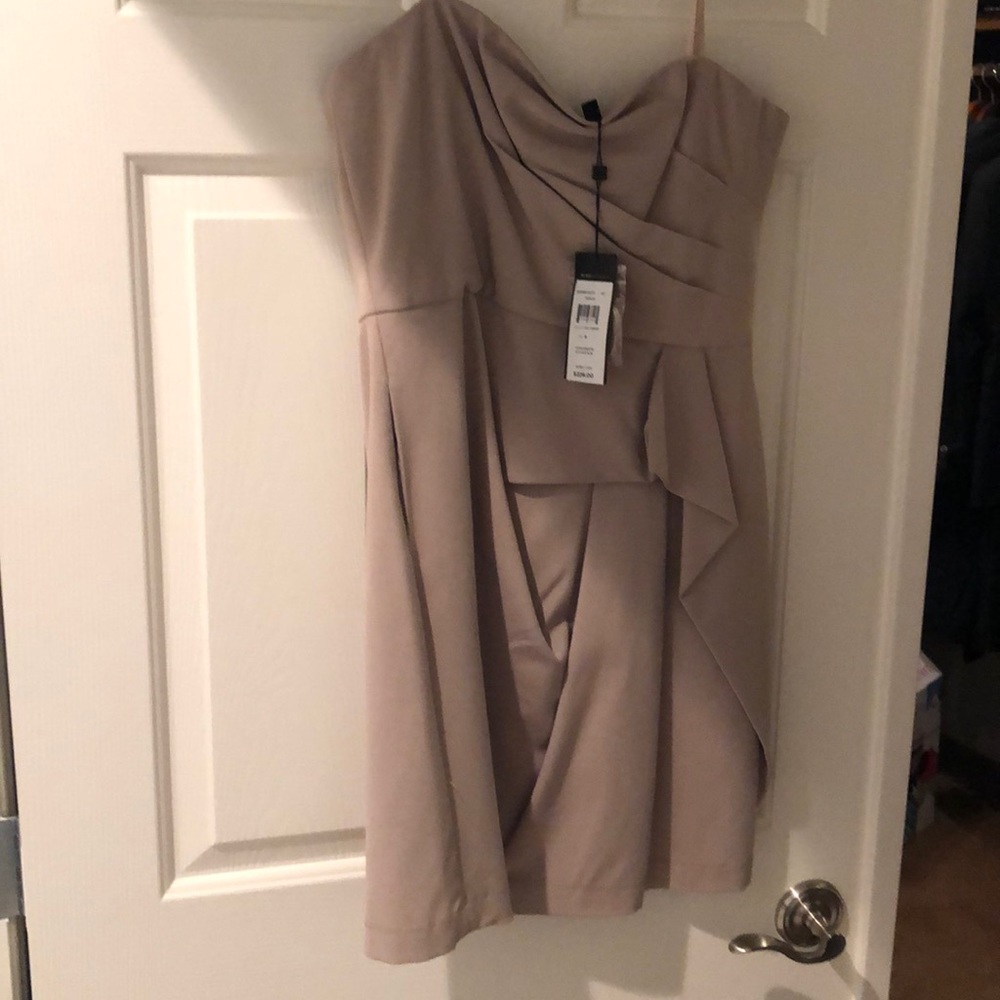 NWT BCBG STRAPLESS COCKTAIL DRESS